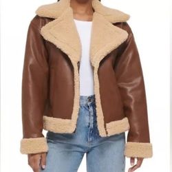 Levi's ladies faux leather jacket 