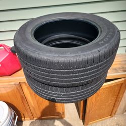 2 Tires Size245 65 R18  Asking 35 A Piece  3 Other Tire 225 60 R 18 Asking 25 A Piece  Good Tire