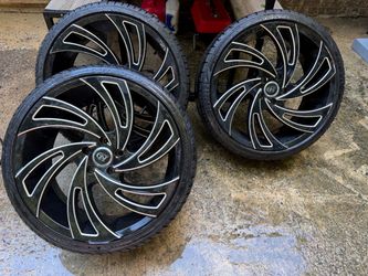 SET OF 4 K9 WHEEL 20-inch with 235/35R20 TIRES