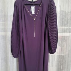 Plus Size Brand New Purple Dress Size 2x $20obo