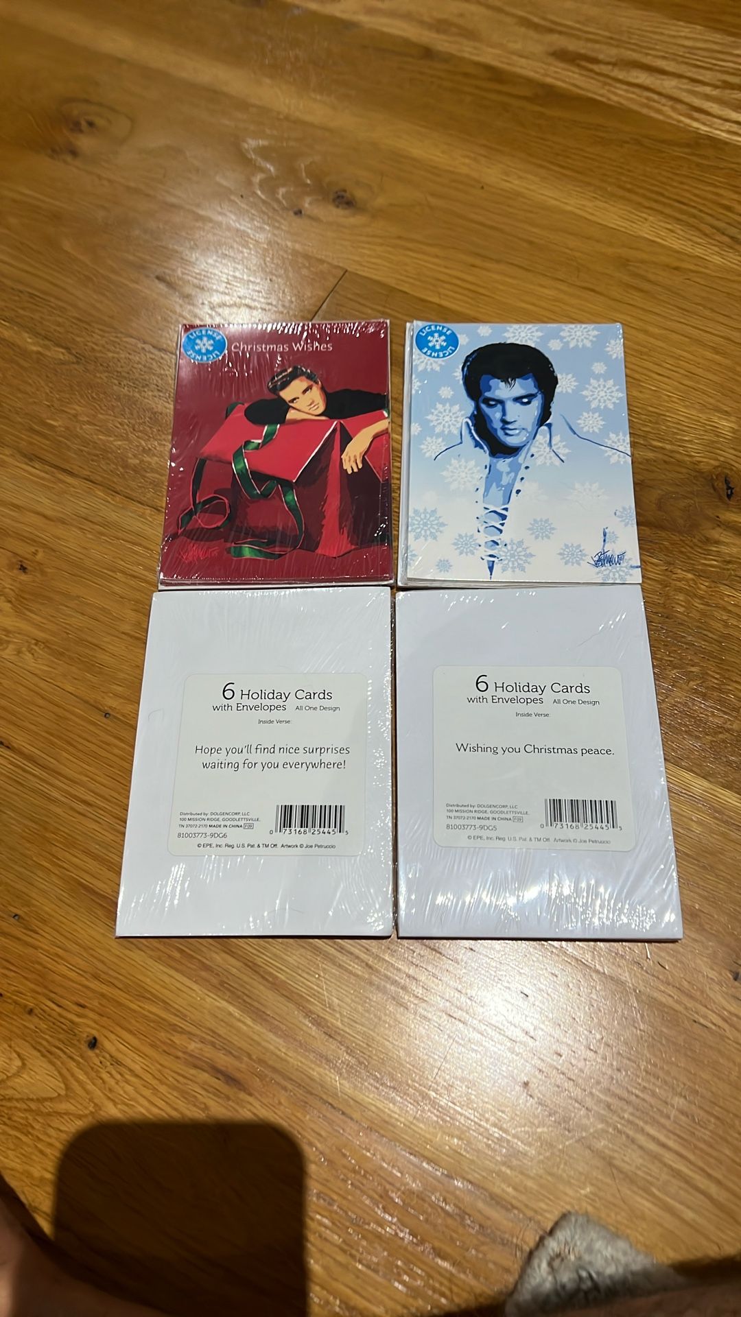 Elvis Christmas Cards