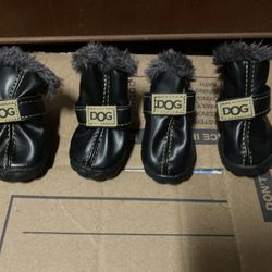 WINSOON Puppy Dog Shoes for Small Dogs size 3 Dog Winter Boots waterproof ugg