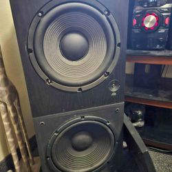 (2) Sony 12 in SUBWOOFERS