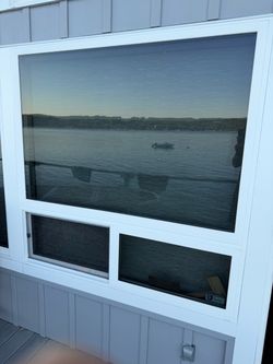 Large White vinyl Windows