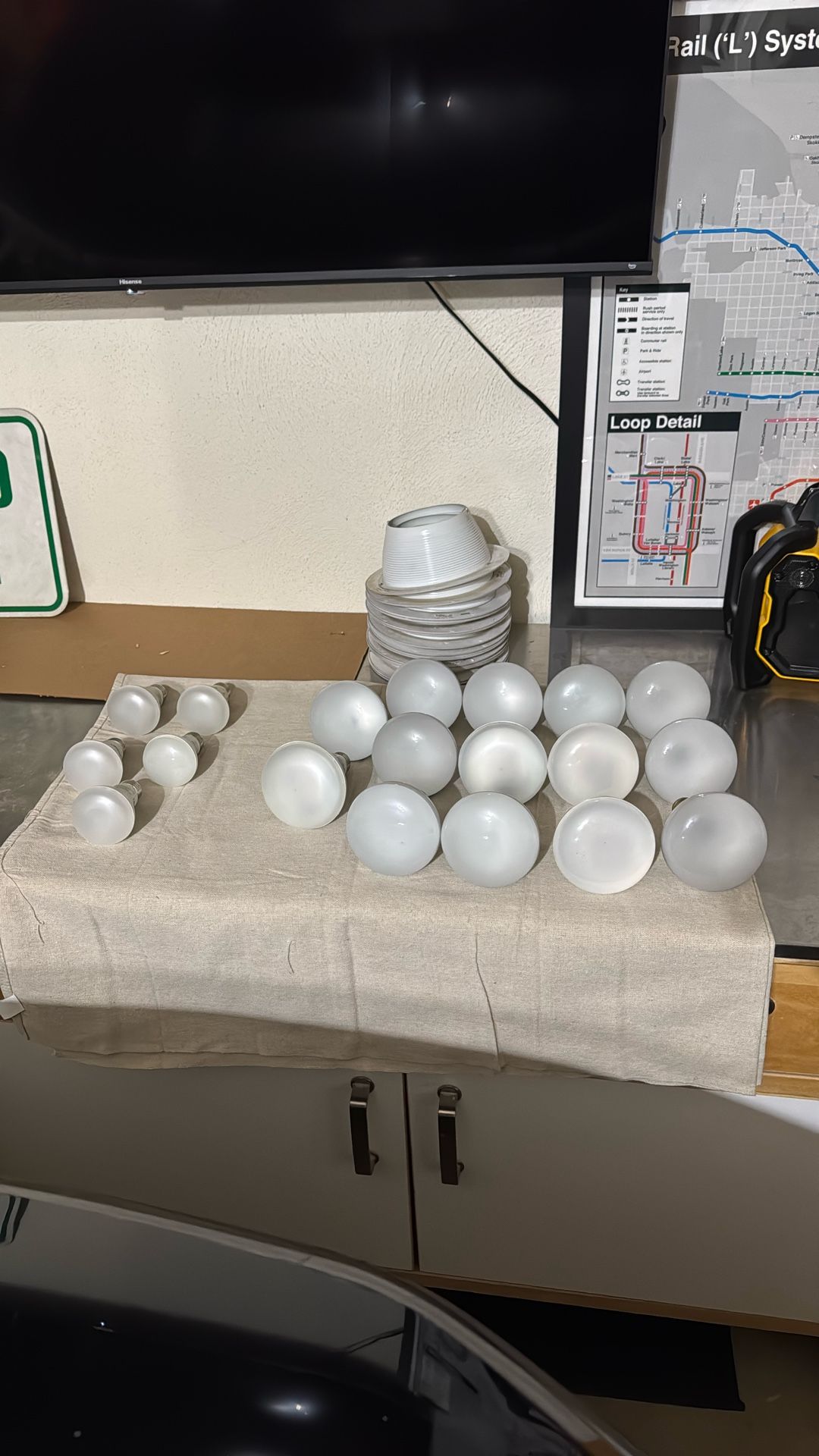 LED Flood Light Bulbs And 6” Trim Kits