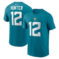Travis Hunter Teal Jacksonville Jaguars T-SHIRT