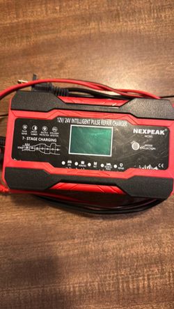 Nexpeak NC201 12V/24V Battery Charger