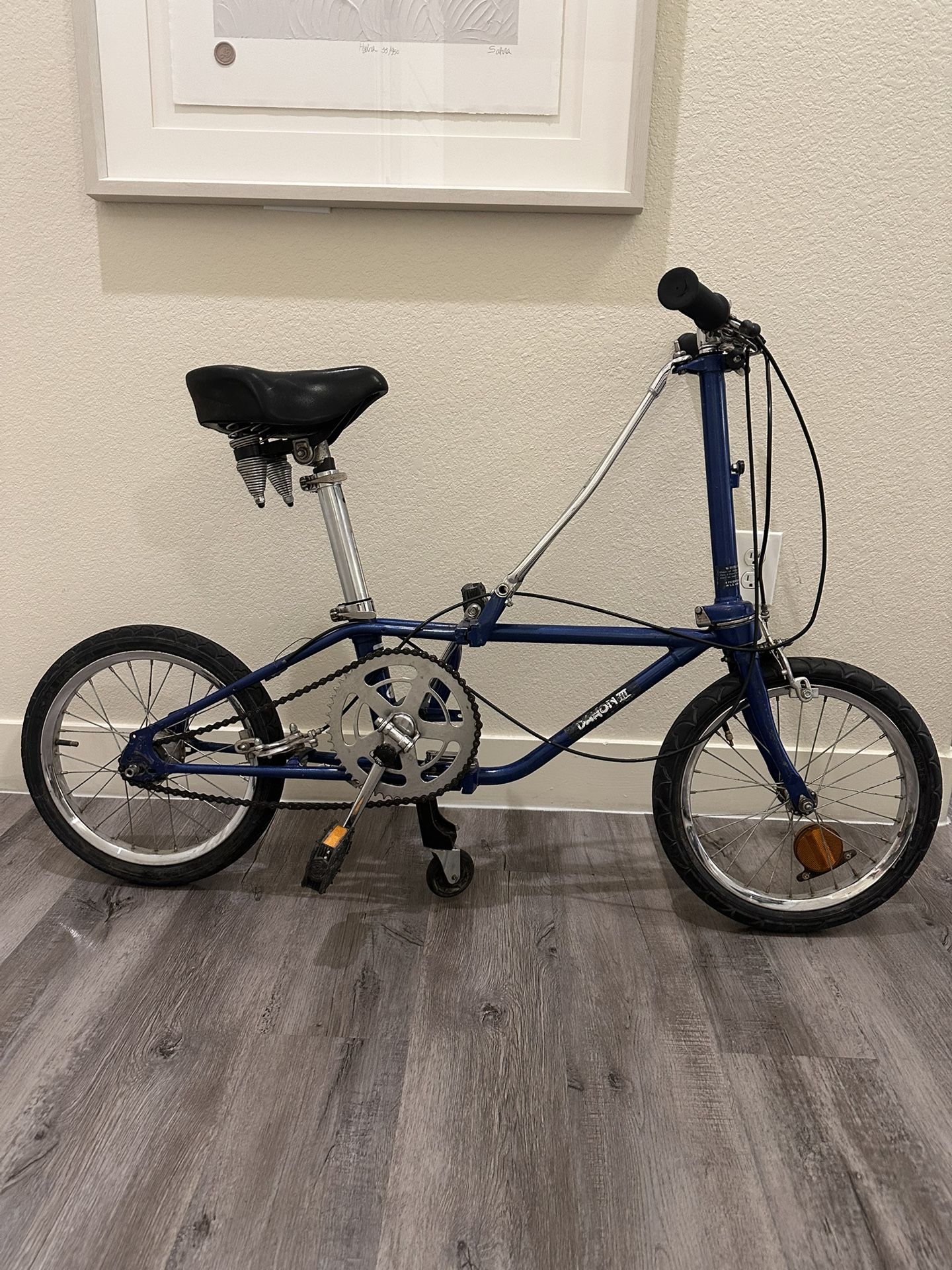 Vintage Dahon CLASSIC 3 Folding Bicycle 1980'S 