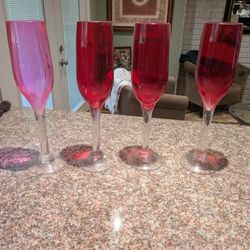 Champagne Glass Vases
