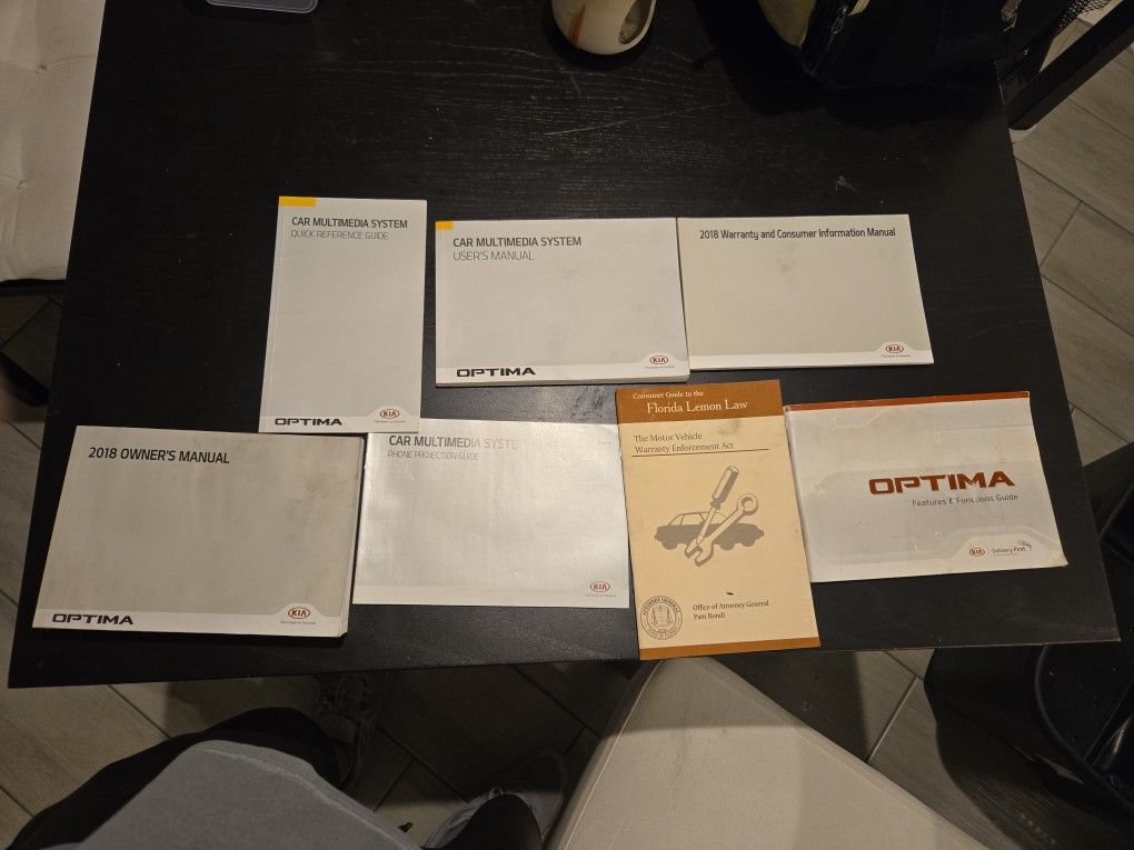 Owners Manual For A 2018 Kia Optima