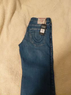 TRUE RELIGION LIGHT BLUE JEANS