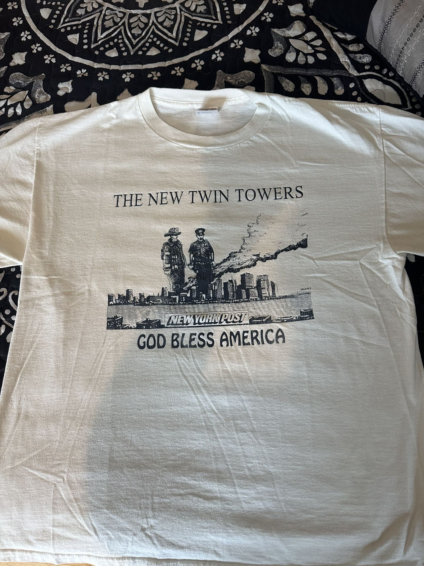 The New Twin Towers T shirt - thefablabs.dk display picture 1