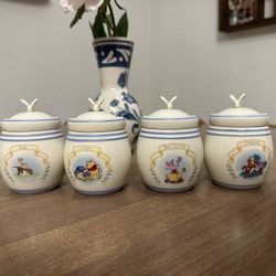 Lenox Pooh Spice Jars 