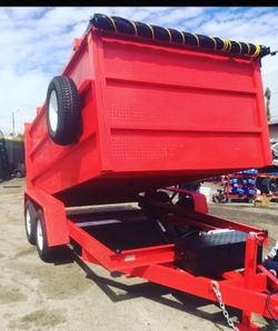 8x10x4 DUMP TRAILER