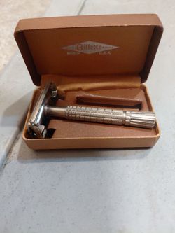 GILLETTE VINTAGE RARE OLD...