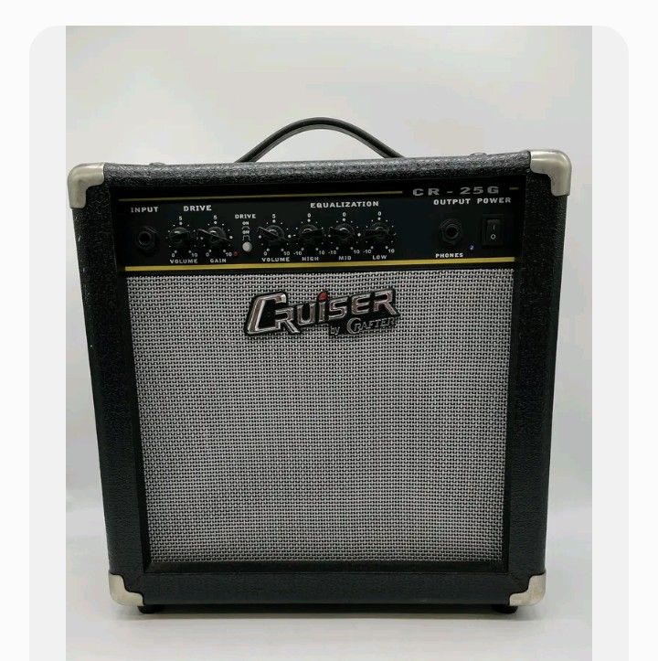 Cruiser By Crafter CR-25G Black 28 Watt Electric Guitar Amplifier