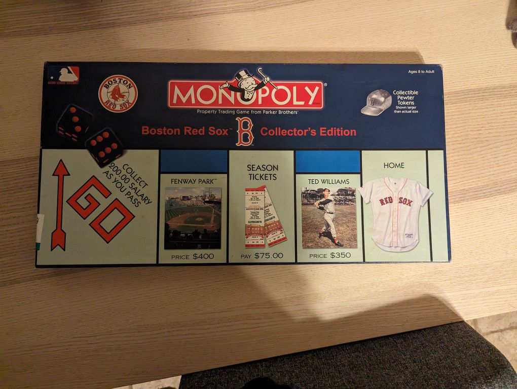 Boston Red Sox Monopoly (Never Played)