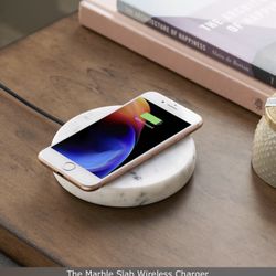 Solid Marble Stone Wireless Charging for iphones samsungs etc. 