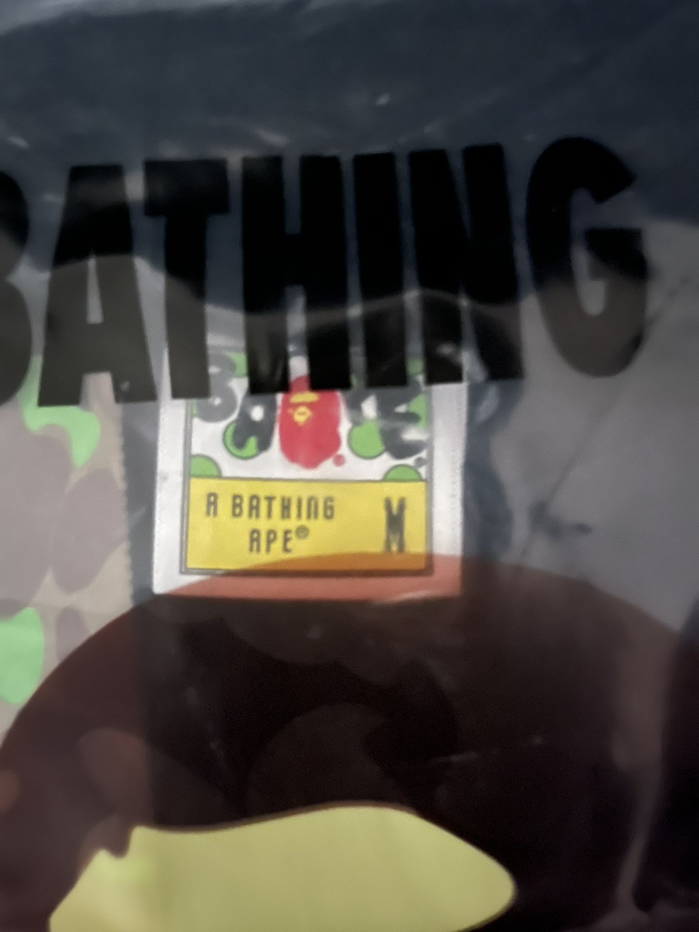 bape shirt grey camo
