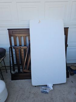 Baby Crib and Mattress