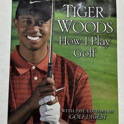Tiger Woods Hardcover Book