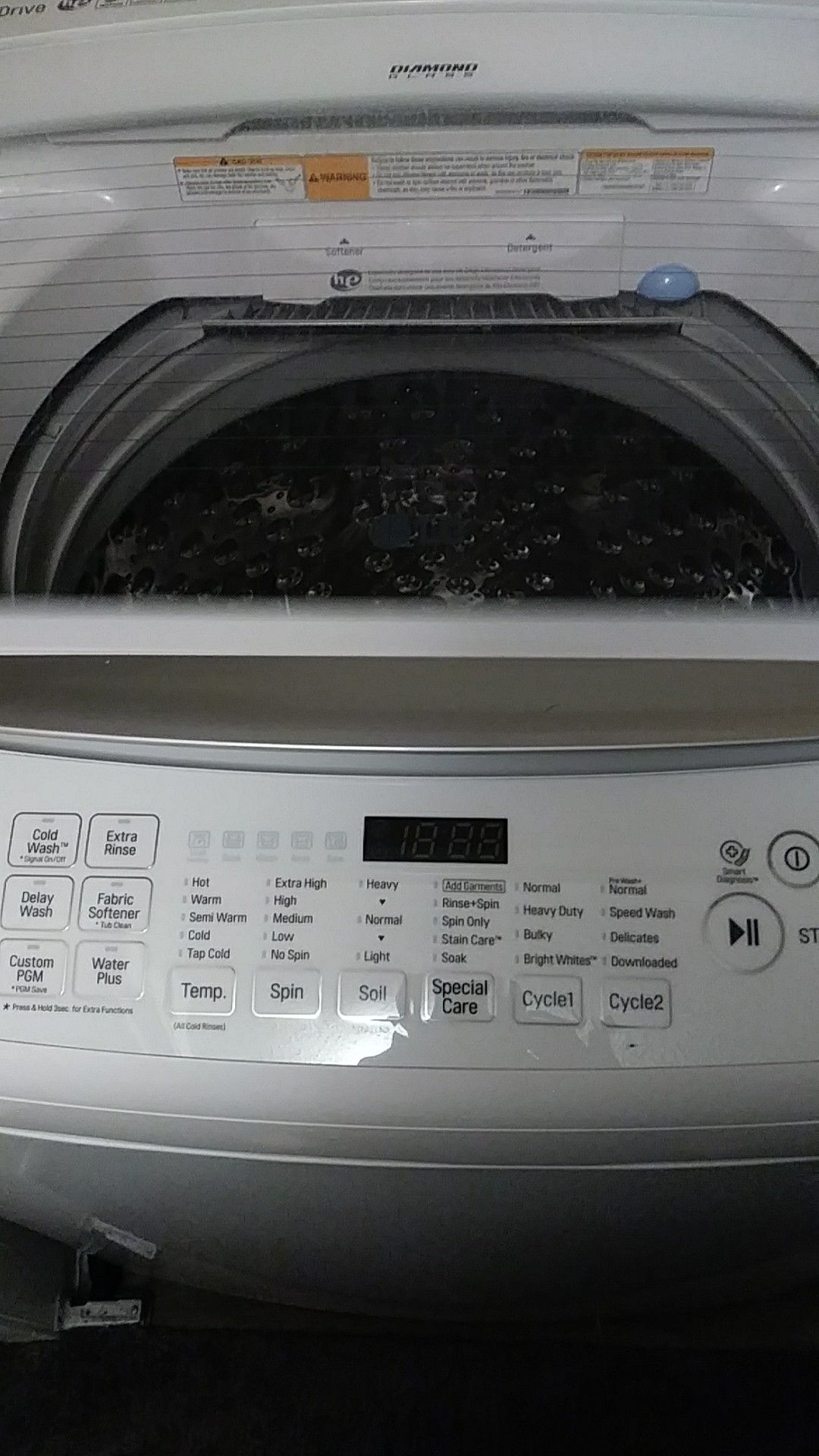 LG Smart Drum with Direct Drive Technology, Hydro Shield, Easy Reach, True Balance Washing