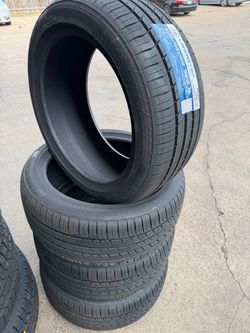235/45R18 LANCASTER LR-UHP BLK full tires set