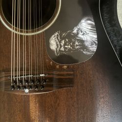 Mitchell 12 String Guitar (Bridge Doctor)