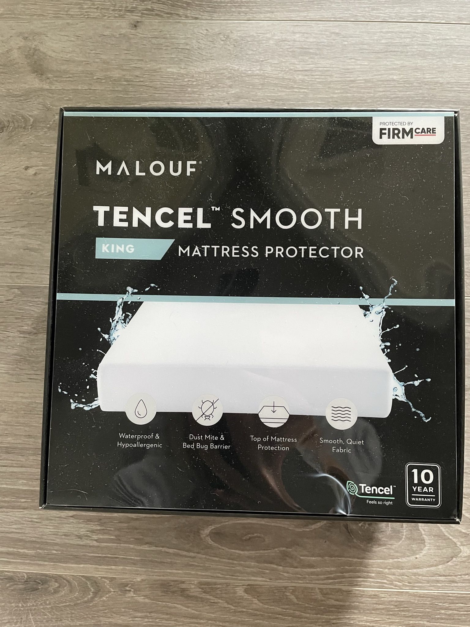 KING size bamboo Sheets And Mattress Protector