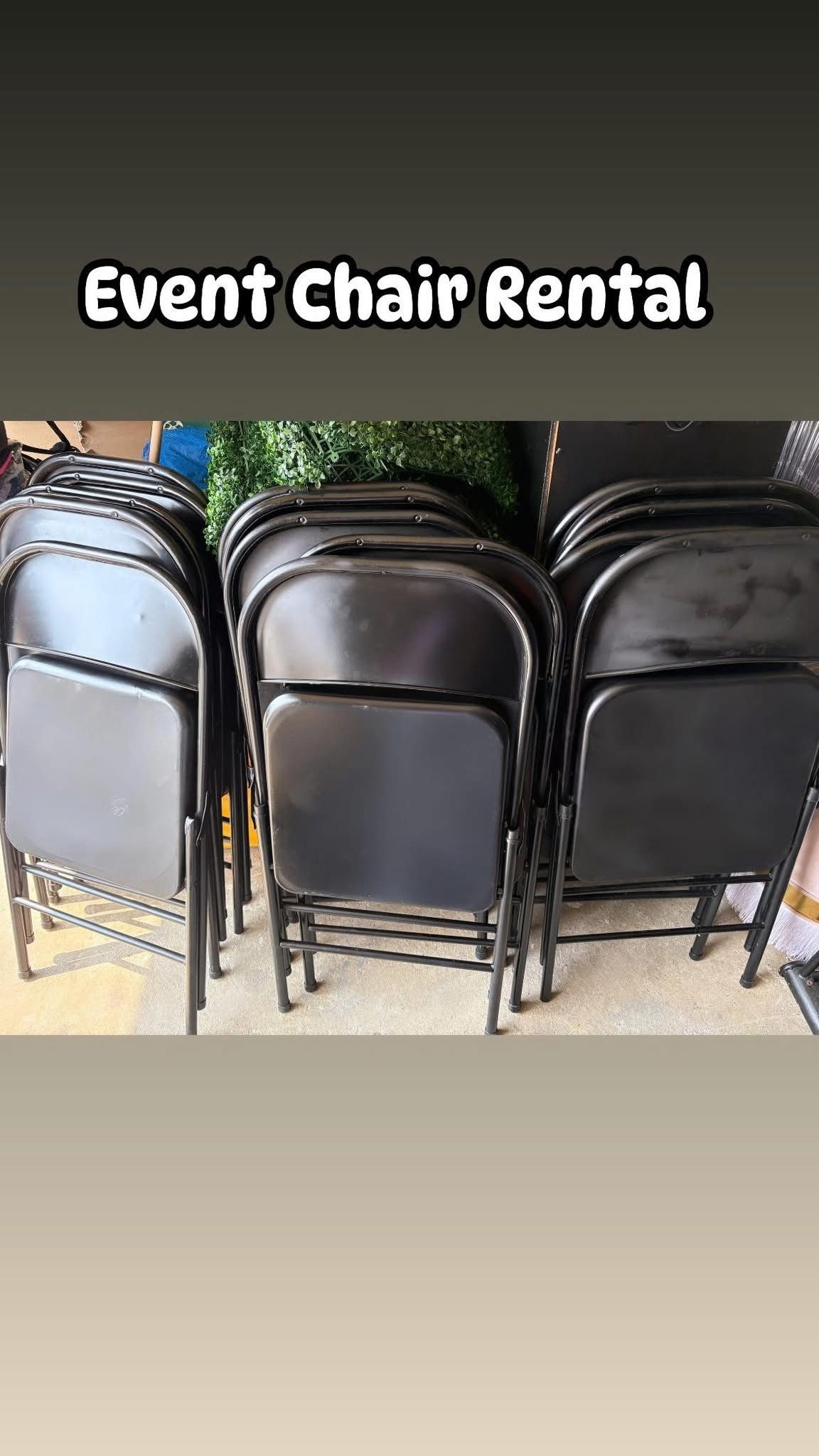 Event Chairs (metal) (20) Booking