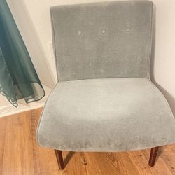 Gray Lounge Chair
