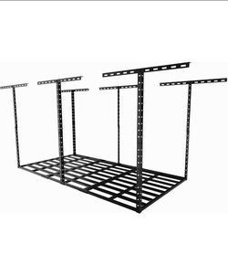 3x6 Overhead Garage Storage Rack Organization.