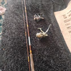 Fly Rod And Spinner Reels