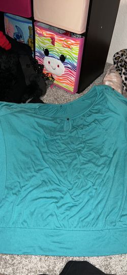 Pretty Blue/green Color Shirt 