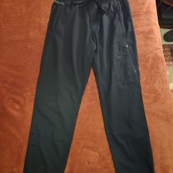Cherokee Workwear Revolution Men's Black Medium Jogger Scrub Pant Regular Length