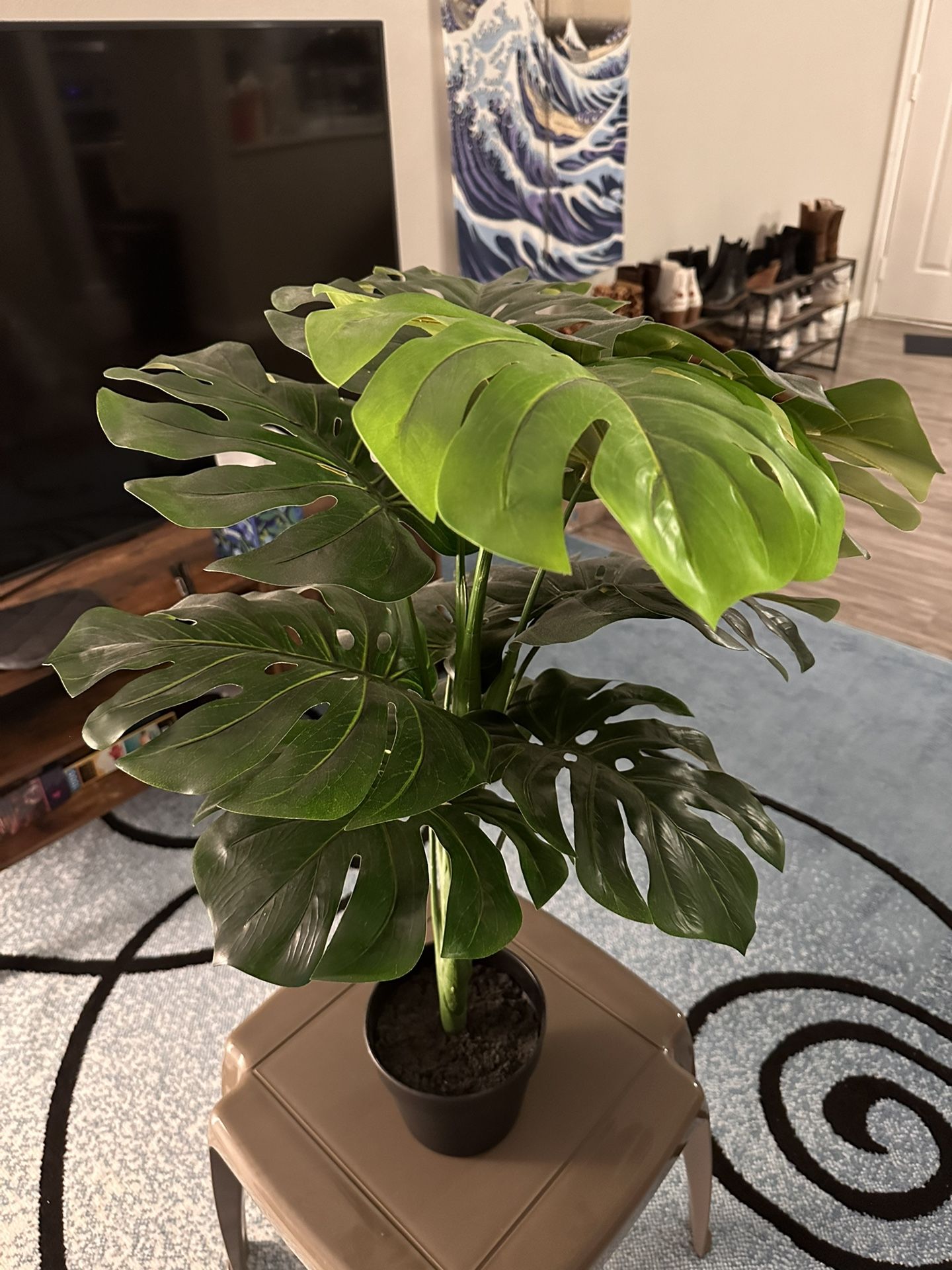 Fake Monstera Houseplant 