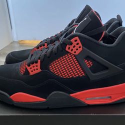 Jordan 4 Red Thunder Size 13 Brand New
