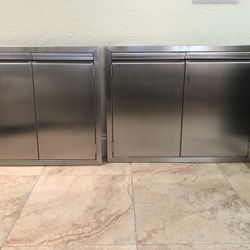 Outdoor Kitchen Doors Drawers Griddles Side Burners Refrigerador Ice Makers BBQ