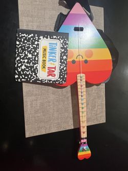 Tinker Tar Rainbow Guitar With Music Book
