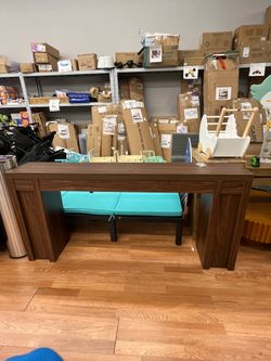 70.9-Inch Entryway Table Farmhouse Console