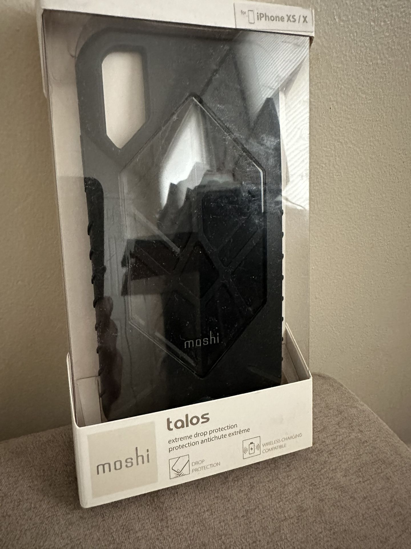 Moshi Talos Extreme Drop Protection Case for iPhone XS/X 5.8" - Black