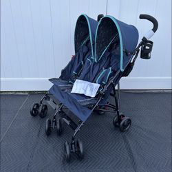 Stroller/ Double stroller/ side by side/ kids/ twins/ baby/ toddler/ travel/ New
