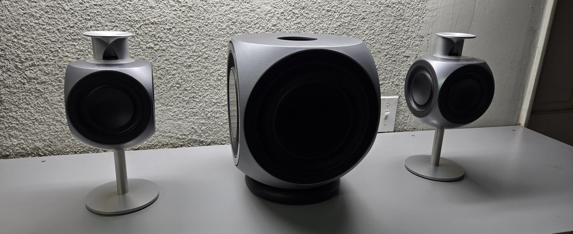 Bang & Olufsen Beolab 2 Subwoofer And Beolab3 Speakers