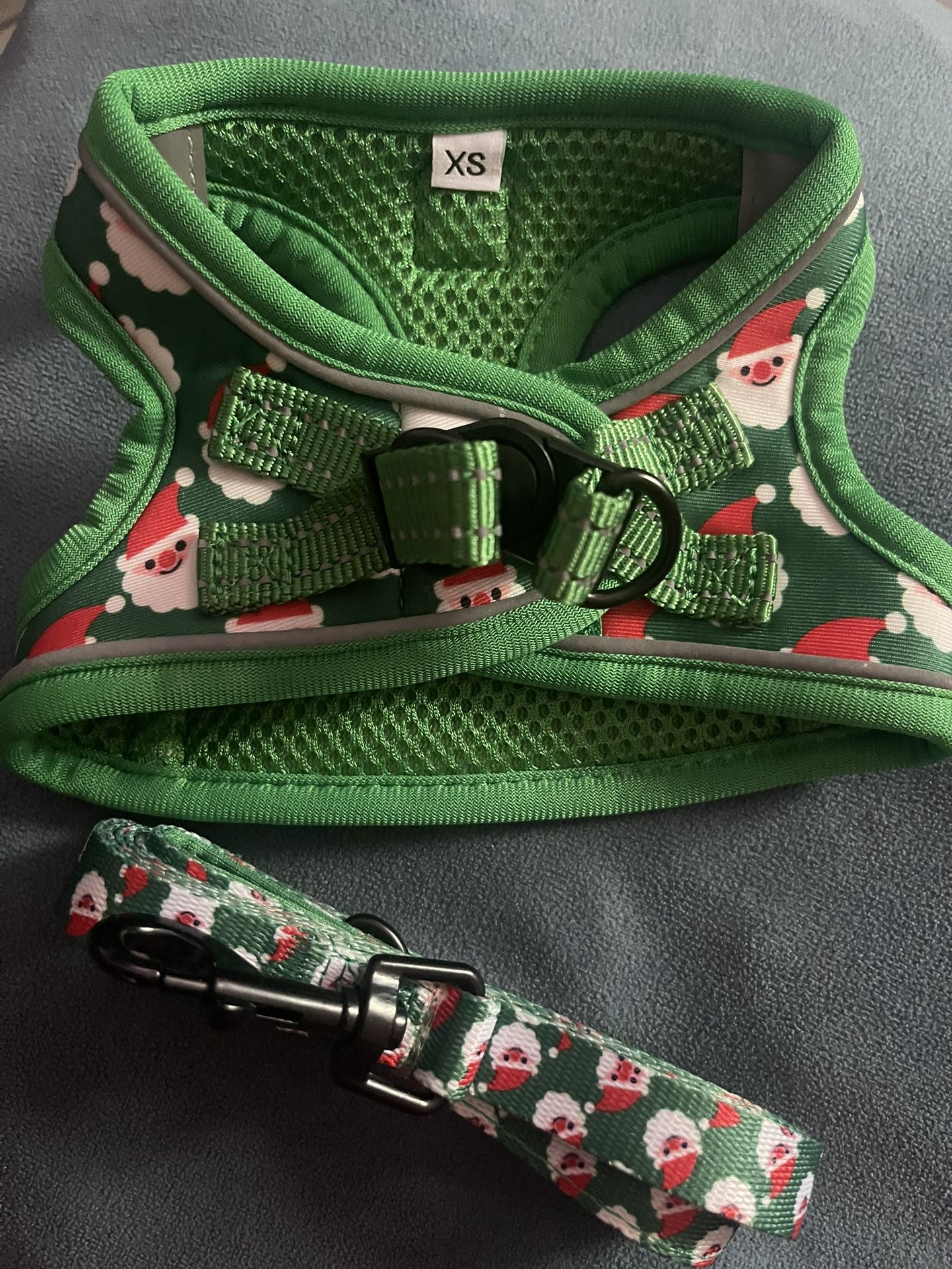 OxyMesh Velcro Christmas Harness Set - Santa XS