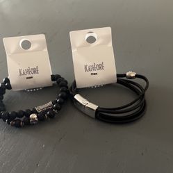 Mens Bracelets X2