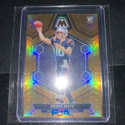 Drake Maye 2024 Mosaic #303 Honeycomb /(SSP)