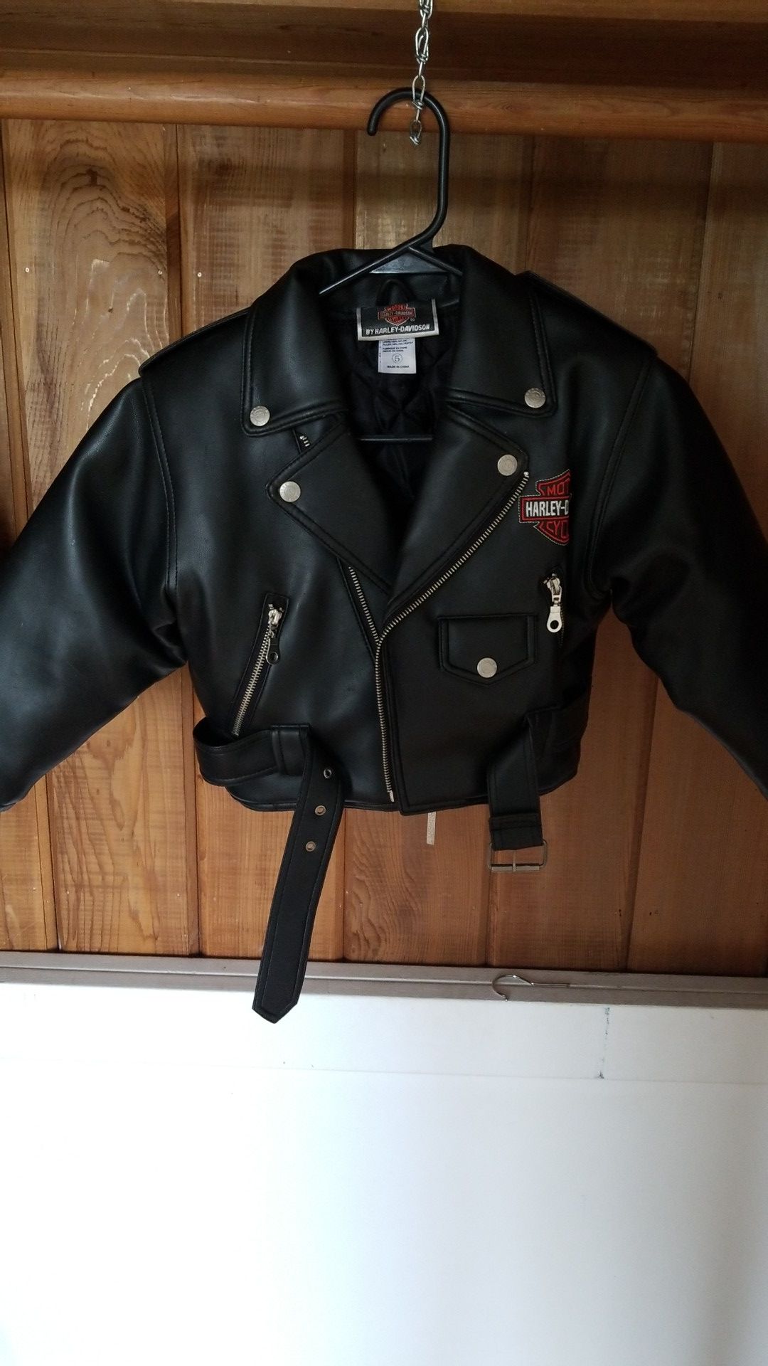 Boys size 5 Harley Jacket