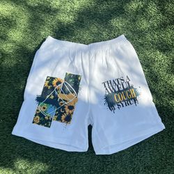 Awful Lot Of Cough Syrup White Short