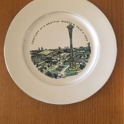 1962 Seattle World’s Fair Plate