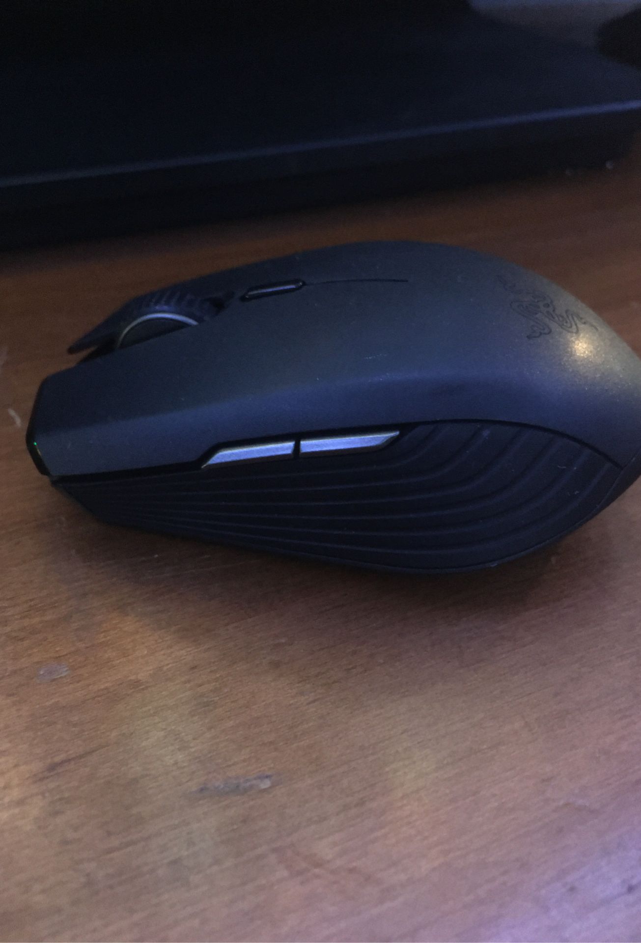 Blackweb keyboard with, Logitech mouse and razor mouse